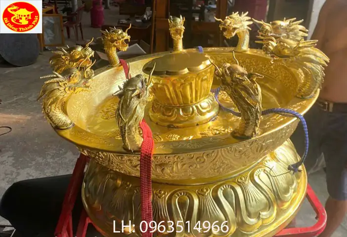 Cháº­u Cá»­u Long Táº¯m Pháº­t Báº±ng Äá»ng Má»«ng Pháº­t Äáº£n