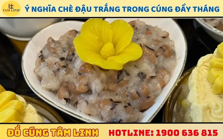 Cách Bày Trí Chè Đậu Trắng Trên Mâm Cúng Mụ