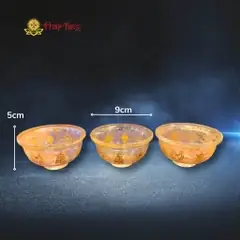 Bộ Chén Lưu Ly Cổ Bát Cát Tường Đk 9cm | Thượng Phẩm ...