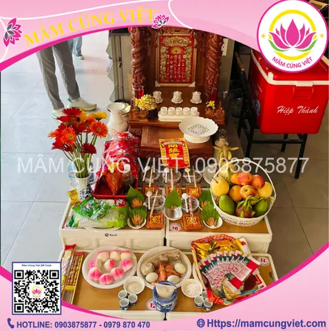 Mâm Cúng Thần Tài ⭐️ Gói Tiêu Chuẩn ⭐️ Giá Rẻ Uy Tín Chất ...