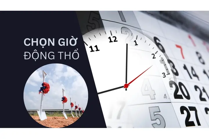 Chọn Giờ Động Thổ Khởi Công Đào Móng Cho Từng Mệnh Gia Chủ