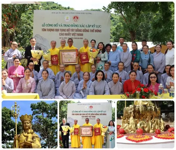 Về Khánh Hòa, Chiêm Bái Tôn Tượng Địa Tạng Vương Bồ Tát Cao ...