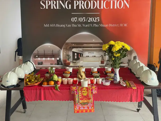 Mâm Cúng Động Thổ Xây Nhà Đơn Giản Chay - Mặn Đủ Lễ