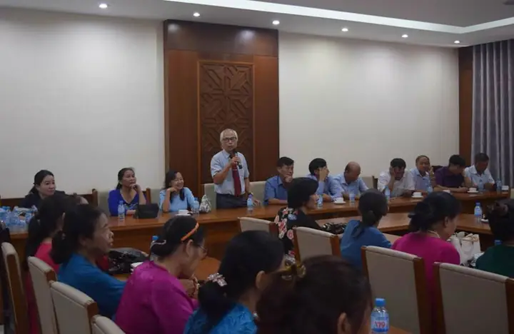 Tổ Chức Trang Trọng, Ấm Cúng, Ý Nghĩa Chương Trình Gặp Mặt Cựu Cán Bộ, Giáo Viên, Công Nhân Viên Nhà Trường Nhân Ngày Truyền Thống 24/4/1976 - 24/4/2025