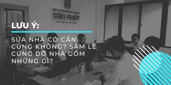 Lưu Ý: Sửa Nhà Có Cần Cúng Không? Sắm Lễ Cúng Dỡ Nhà Gồm ...