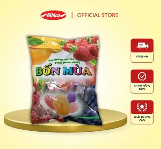Combo 3 Kẹo Cứng Trái Cây Bốn Mùa Bibica 70g – Bán Hàng ...