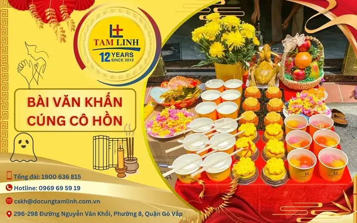 Hướng Dẫn Cúng Cô Hồn: Mâm Cúng & Văn Khấn Chuẩn