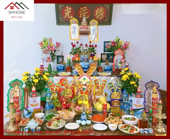 Cúng Gia Tiên Và Tiền Chủ Nên Tách 2 Mâm Không | Vach-ngan.com