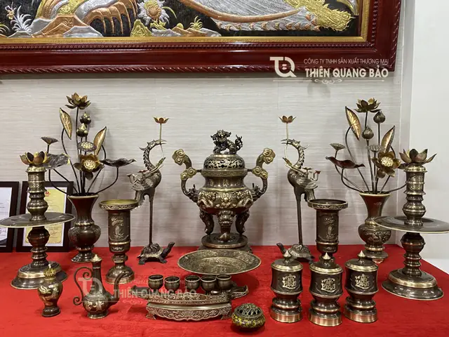Review Top 5 Cửa Hàng Đồ Thờ Cúng Phong Thủy Đồ Đồng Uy Tín Nhất 2024