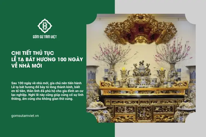 Cúng 100 Ngày Về Nhà Mới: Cẩm Nang Chuẩn Bị Lễ Vật Và Nghi Lễ Trọn Vẹn