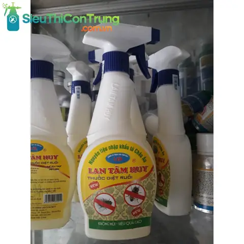 Bình Xịt Ruồi Lan Tâm Huy - Tiêu Diệt Hoàn Toàn Các Loài Ruồi Cứng Đầu