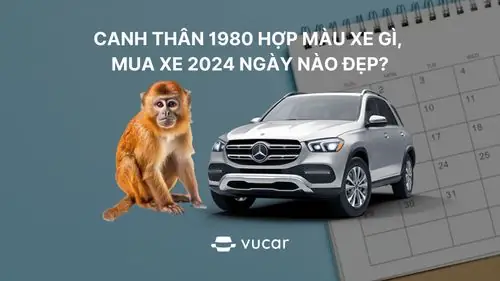 Canh Thân 1980 Hợp Màu Xe Gì, Mua Xe 2024 Ngày Nào Đẹp?