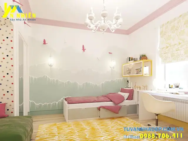 65 Mẫu Phòng Ngủ Bé Gái Đẹp Dễ Thương Cho Mọi Lứa Tuổi