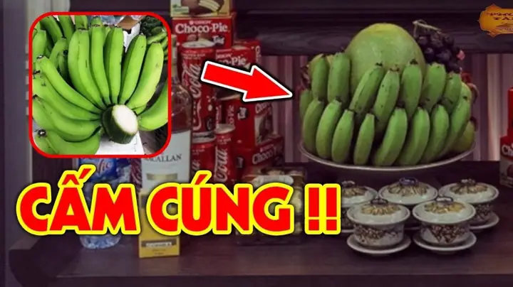 Chuối Thắp Hương Trên Bàn Thờ Có Được Ghép 2 Nải Vào Với Nhau ...