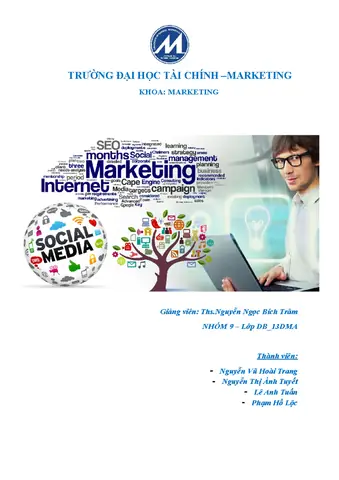 [tài Liệu Tham Khảo] Social Marketing Của Tiki - Marketing Căn Bản ...