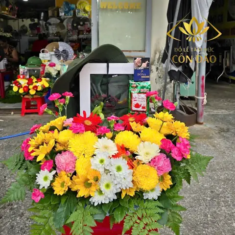 Mâm Cúng Chiến Sĩ - Mẫu 03 - Đồ Lễ Tâm Đức Côn Đảo