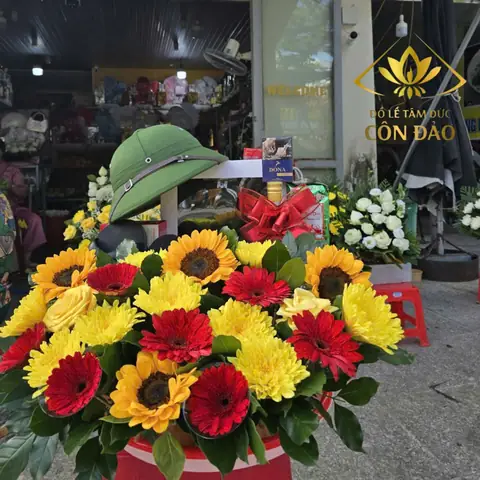 Mâm Cúng Chiến Sĩ - Mẫu 05 - Đồ Lễ Tâm Đức Côn Đảo