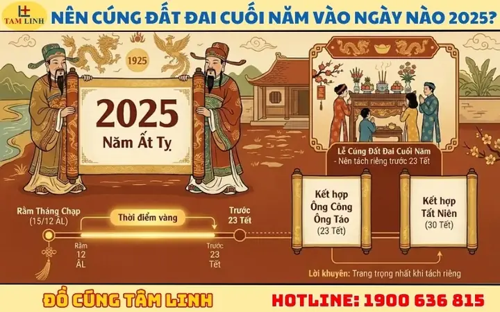 Nên Cúng Đất Đai Cuối Năm Vào Ngày Nào Tốt Nhất Năm 2026?