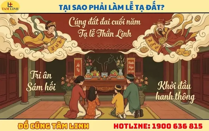 Cúng Đất Đai Cuối Năm Là Gì? Tại Sao Phải Làm Lễ Tạ Đất?