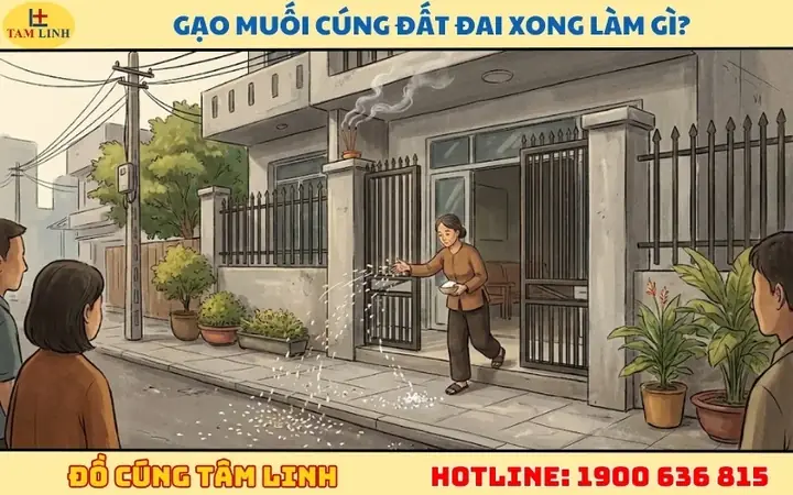 Cúng Đất Đai Có Muối Gạo Không? Ý Nghĩa Và Cách Xử Lý Chuẩn Phong Tục
