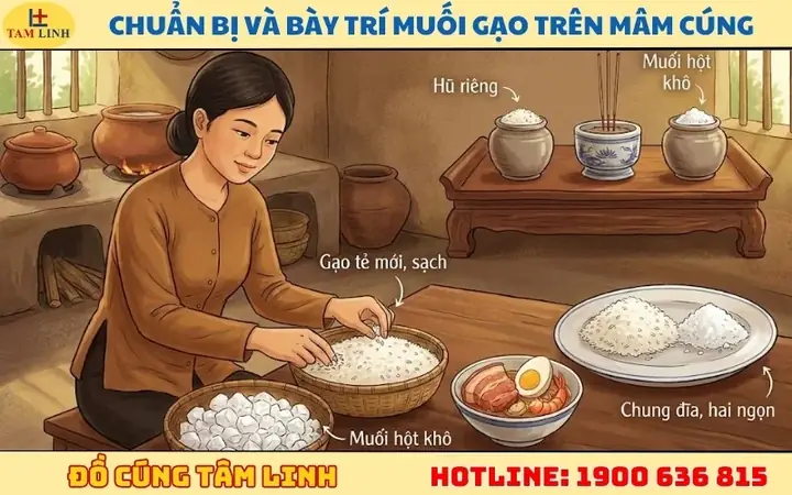 Cúng Đất Đai Có Muối Gạo Không? Ý Nghĩa Và Cách Xử Lý Chuẩn Phong Tục