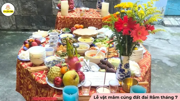 Cúng Đất Đai Rằm Tháng 7: Cẩm Nang Chuẩn Xác Từ A-z Cho Gia Chủ