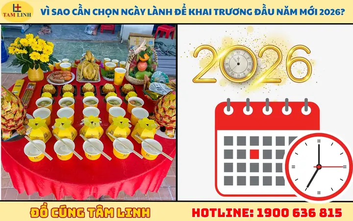 Cúng Đầu Năm 2026 Ngày Nào Tốt? Ngày Đẹp Khai Xuân – Rước Lộc May Mắn Cho Cả Năm
