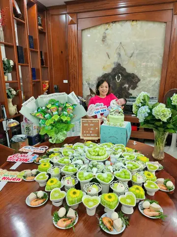 Chuẩn Bị Mâm Lễ Cúng Đầy Tháng Bé Trai Miền Bắc Và Miền Nam Đơn ...