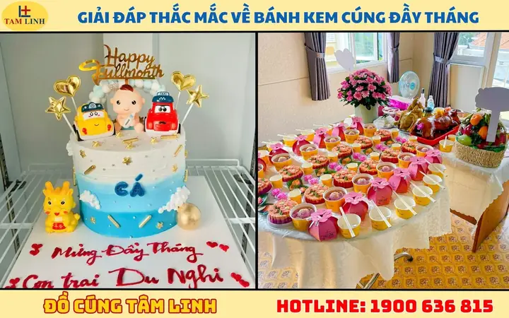 Cúng Đầy Tháng Có Cần Bánh Kem Không? Ý Nghĩa & Cách Chu Bị Đúng