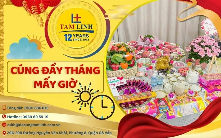 Cúng Đầy Tháng Mấy Giờ Tốt Nhất? Cẩm Nang Chọn Giờ Lành Theo Phong Tục Và Hiện Đại