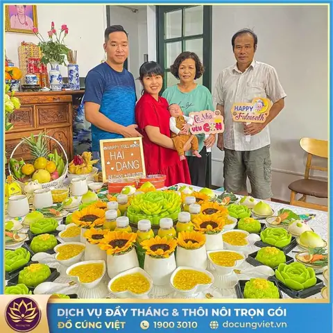 Nên Cúng Đầy Tháng Ở Nhà Nội Hay Nhà Ngoại? Cẩm Nang Chi Tiết Cho Bé Yêu