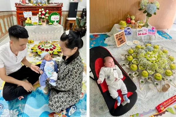 Cẩm Nang Tổ Chức Cúng Đầy Tháng Cho Bé Ở Nhà Thuê Chu Toàn Và Ý Nghĩa