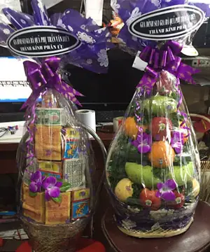 Mua Giỏ Trái Cây Cúng/ Đặt Giỏ Trái Cây Cúng Đám Tang