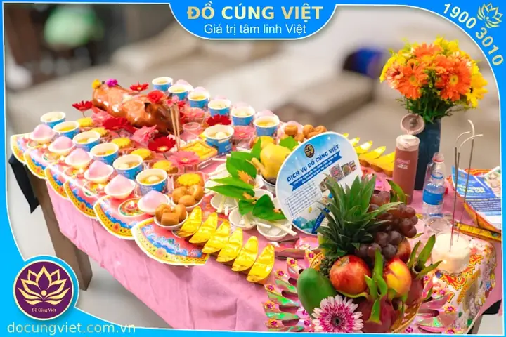 Mâm Cúng Căn Bé Trai, Bé Gái 3, 6, 9, 12 Tuổi - Đồ Cúng Việt