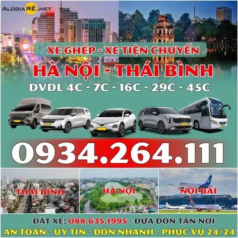 Xe Tiện Chuyến Đông Hưng Thái Bình Hà Nội – Đặt Xe Giá Rẻ