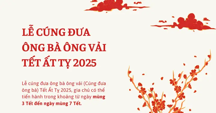 Lễ Cúng Đưa Ông Bà Ông Vải (cúng Đưa Ông Bà) Ngày Nào Chuẩn?