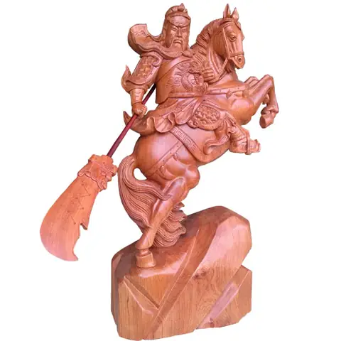 Hướng Dẫn Thờ Quan Công - Quan Thánh Đế Quân - Tượng Gỗ ...