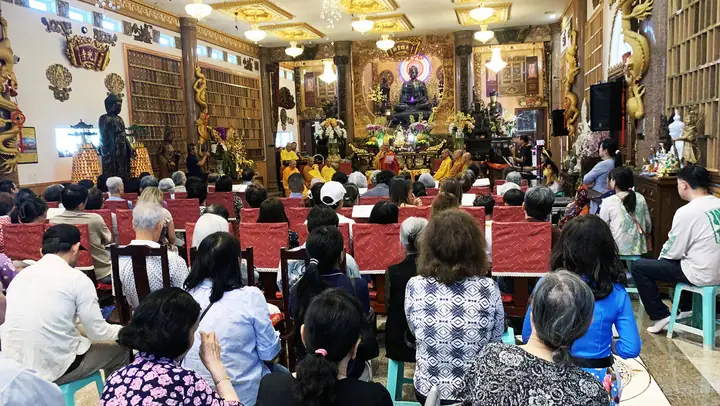 Đại Lễ Vu Lan Báo Hiếu Tại Chùa Bảo Quang, Santa Ana