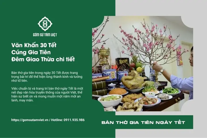 Cẩm Nang Chuẩn備 Lễ Cúng Gia Tiên Đêm Giao Thừa Trọn Vẹn Ý Nghĩa