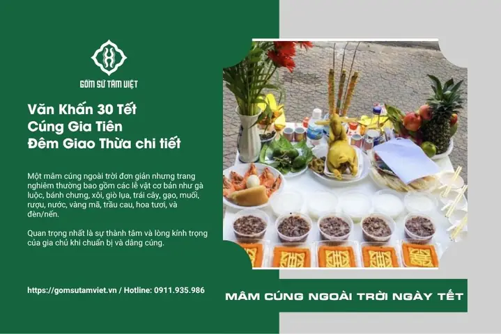 Cẩm Nang Chuẩn備 Lễ Cúng Gia Tiên Đêm Giao Thừa Trọn Vẹn Ý Nghĩa