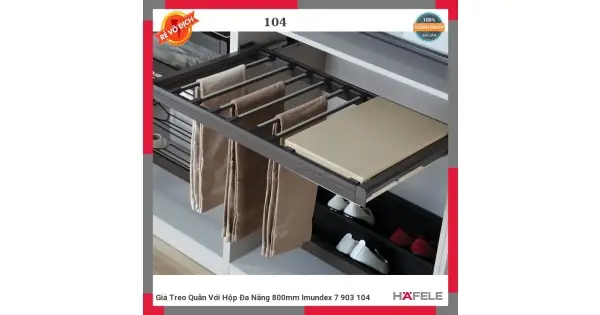 Giá Treo Quần Với Hộp Đa Năng 800mm Imundex 7 903 104 Chính ...