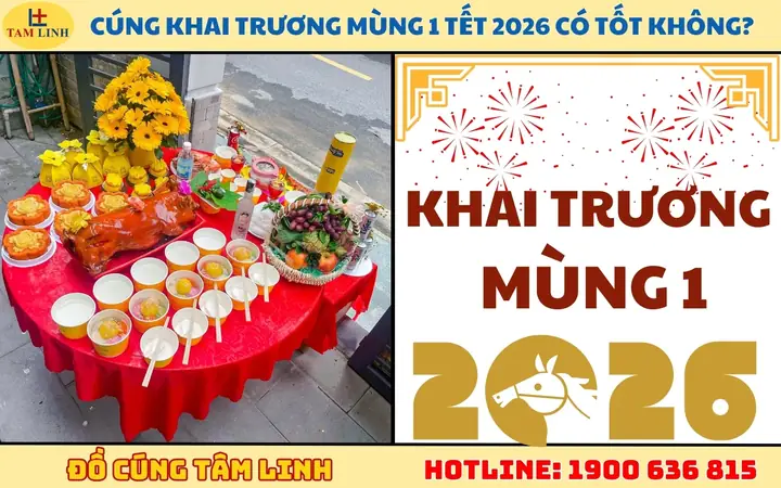 Cẩm Nang Cúng Khai Trương Đầu Năm 2026: Lựa Chọn Ngày Giờ Hoàng Đạo Để Đón Lộc