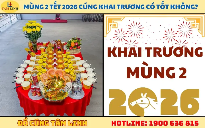 Cẩm Nang Cúng Khai Trương Đầu Năm 2026: Lựa Chọn Ngày Giờ Hoàng Đạo Để Đón Lộc