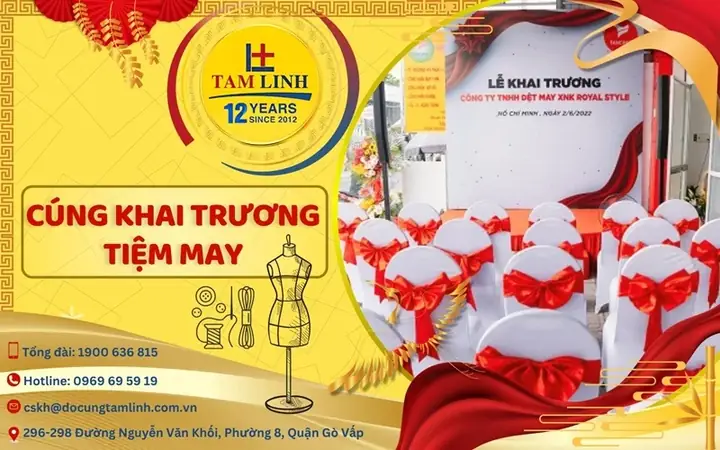 Ý Nghĩa Và Nghi Thức Cúng Khai Trương Ngành May Chuẩn Xác Nhất