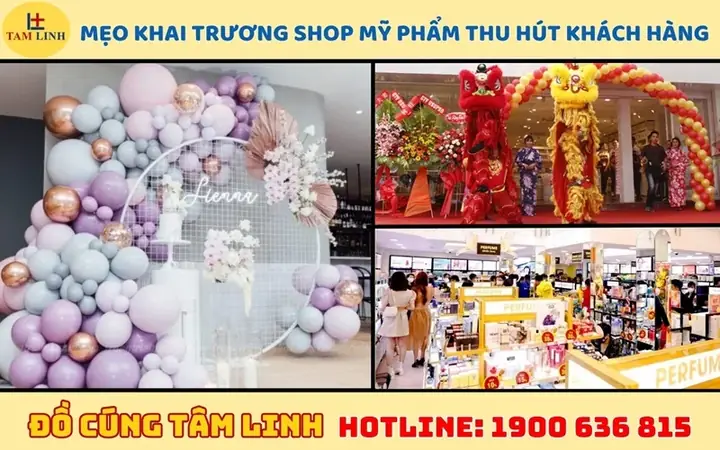 Mẹo Khai Trương Shop Mỹ Phẩm Thu Hút Khách Hàng