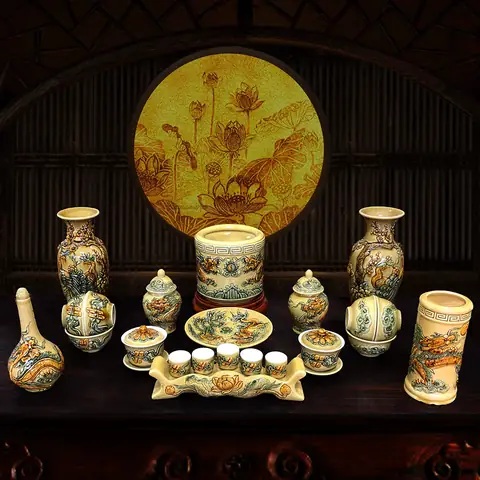 Nơi Mua Đồ Thờ Bát Tràng Uy Tín & Nhận Biết Các Dòng Men Sứ Cho Đồ Thờ