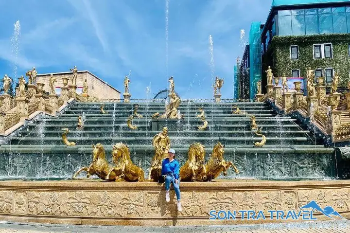 Thác Thần Mặt Trời Bà Nà Hills | Tuyệt Tác Nghệ Thuật Đỉnh Cao – Du ...