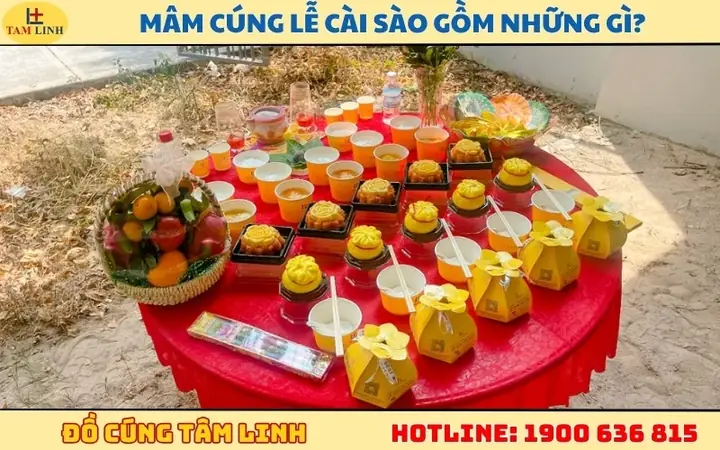 Mâm Cúng Lễ Cài Sào Gồm Những Gì?