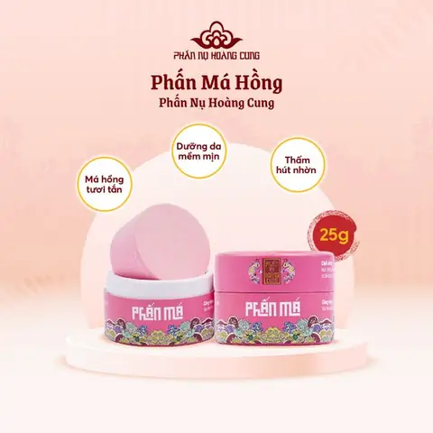 Phấn Nụ Hoàng Cung Má Hồng 25g - Sản Phẩm B Makeup Tốt Nhất