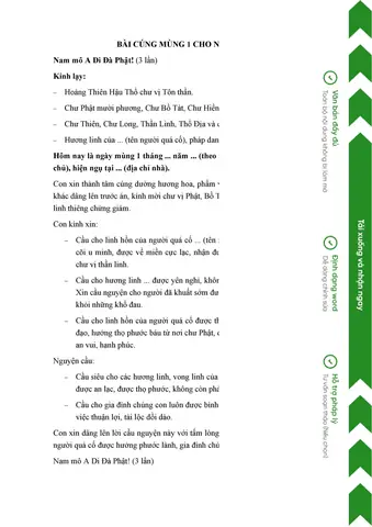 Cẩm Nang Bài Cúng Mùng 1 Cho Người Mới Mất: Chi Tiết, Chuẩn Tâm Linh